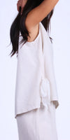 Fiocco Linen Top