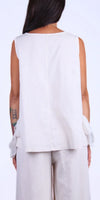 Fiocco Linen Top