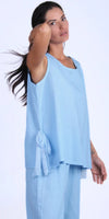 Fiocco Linen Top