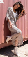 Rete Cotton Skirt
