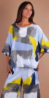 Lucy Brushstroke Blouse