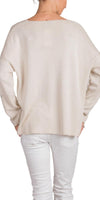 Magnifico Sweater - Shop Gigi Moda - Made in Italy # comforatable fit, Gigi Moda, gigi moda. made in italy, Knit, knit sweater, Long Sleeve, made in italy, shop gigi moda, stars, Sweater, womans clothing