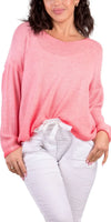 Emma Sweater - Gigi Moda - Made in Italy # Gigi Moda, Knit, knit sweater, Long Sleeve, made in italy, one size, Sweater, Top, V Neck