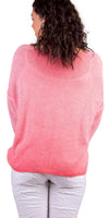 Emma Sweater - Gigi Moda - Made in Italy # Gigi Moda, Knit, knit sweater, Long Sleeve, made in italy, one size, Sweater, Top, V Neck