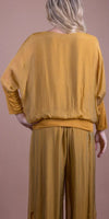 Cavoli Blouse - Gigi Moda - Made in Italy # 100% Silk, Blouse, fall, italian silk, italian top, Made in Italy, Silk, Silk top, Top