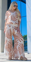 Jasmin Foglia Slit Pant