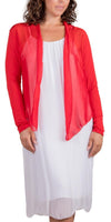 Shoona Cardigan - Gigi Moda - Made in Italy # Cardigan, free shipping, Gigi Moda, handwash, Made in Italy, OS, Silk, spring, summer, washable