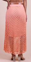 Rete Cotton Skirt