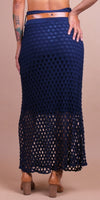 Rete Cotton Skirt