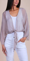 Riviera Silk Cardigan