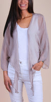 Riviera Silk Cardigan