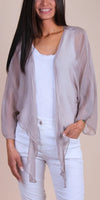 Riviera Silk Cardigan
