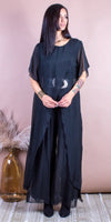Brezza Silk Tunic - Gigi Moda - Made in Italy # crossover, Gigi Moda, italian blouse, Italian Clothing, italian fashion, italian tunic, made in Italy, silk panels, silk tunic, top, Tunic