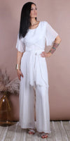 Brezza Silk Tunic - Gigi Moda - Made in Italy # crossover, Gigi Moda, italian blouse, Italian Clothing, italian fashion, italian tunic, made in Italy, silk panels, silk tunic, top, Tunic