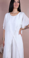 Brezza Silk Tunic - Gigi Moda - Made in Italy # crossover, Gigi Moda, italian blouse, Italian Clothing, italian fashion, italian tunic, made in Italy, silk panels, silk tunic, top, Tunic