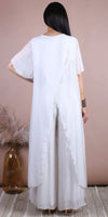 Brezza Silk Tunic - Gigi Moda - Made in Italy # crossover, Gigi Moda, italian blouse, Italian Clothing, italian fashion, italian tunic, made in Italy, silk panels, silk tunic, top, Tunic