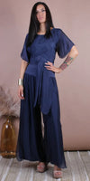 Brezza Silk Tunic - Gigi Moda - Made in Italy # crossover, Gigi Moda, italian blouse, Italian Clothing, italian fashion, italian tunic, made in Italy, silk panels, silk tunic, top, Tunic