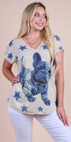 Frenchie Knit Top