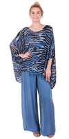 Aspen Pant - Gigi Moda - Made in Italy # 9992, Balloon Hem, balloon pants, feminine, flowy, Gigi Moda, Made in Italy, palazzo, resort, resort wear, spring, summer, woman, women clothes