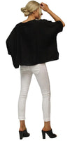 Lucy Blouse - Gigi Moda - Made in Italy # 100% Linen, Blouse, casual, free shipping, Gigi Moda, Kaftan, Linen, Made in Italy, OS, resort wear, spring, summer