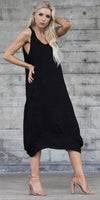 Luna Dress - Gigi Moda - Made in Italy # 100% Linen, Dress, Gigi Moda, Linen, Made in Italy, OS, Pockets, Sleeveless