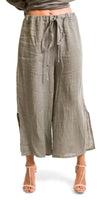 Giulana Capri Pants - Gigi Moda - Made in Italy # Capri, free shipping, Gigi Moda, Made in Italy, OS, Pants, resort, resort wear, spring, summer