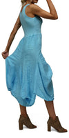 Rosalia Dress - Gigi Moda - Made in Italy # 100% Linen, Dress, free shipping, Gigi Moda, italian dress, Linen, linen dress, Long, Made in Italy, one size, OS, resort, resort wear, Sleeveless, washable