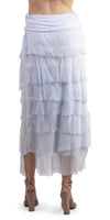 Siena Maxi Skirt - Gigi Moda - Made in Italy # 8601, Free Shipping, Gigi Moda, Made in Italy, OS, Ruffle, Silk