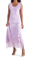 Siena Maxi Dress - Gigi Moda - Made in Italy # 100% Silk, Dress, Gigi Moda, Made in Italy, Maxi Dress, MOB DRESS, MOG DRESS, MOTHER OF GROOM DRESS, MOTHER OF THE BRIDE DRESS, one size, OS, Ruffle, ruffle dress, ruffled hem, RUFFLED DRESS, ruffles, Silk, Sleeveless, Tier Ruffle, tiered ruffle
