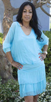 Cavoli Blouse - Gigi Moda - Made in Italy # 100% Silk, Blouse, fall, italian silk, italian top, Made in Italy, Silk, Silk top, Top