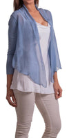 Shoona Cardigan - Gigi Moda - Made in Italy # Cardigan, free shipping, Gigi Moda, handwash, Made in Italy, OS, Silk, spring, summer, washable