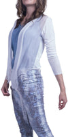 Shoona Cardigan - Gigi Moda - Made in Italy # Cardigan, free shipping, Gigi Moda, handwash, Made in Italy, OS, Silk, spring, summer, washable