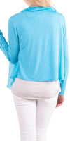 Shoona Cardigan - Gigi Moda - Made in Italy # Cardigan, free shipping, Gigi Moda, handwash, Made in Italy, OS, Silk, spring, summer, washable