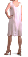 Semilia Dress - Shop Gigi Moda - Made in Italy # 2 layer, comfortable fit, elastane, italian silk, italian silk dress, short dress, Silk, silk dress, spring, stretch, summer dress, summer fashion, viscose