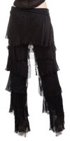Siena Pant - Gigi Moda - Made in Italy # Gigi Moda, italian pants, italian silk, Made in Italy, OS, Pants, Ruffle, Silk, silk pants