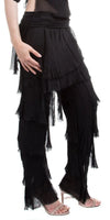 Siena Pant - Gigi Moda - Made in Italy # Gigi Moda, italian pants, italian silk, Made in Italy, OS, Pants, Ruffle, Silk, silk pants