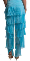 Siena Pant - Gigi Moda - Made in Italy # Gigi Moda, italian pants, italian silk, Made in Italy, OS, Pants, Ruffle, Silk, silk pants