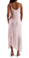 Miele Midi Dress - Gigi Moda - Made in Italy # adjustable straps, Dress, Gigi Moda, Made in Italy, midi dress, OS, resort, resort wear, Silk, Sleeveless, Spaghetti Strap, washable