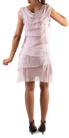 Siena Sleeveless Dress - Gigi Moda - Made in Italy # 100% Silk, ASSYMETRICAL RUFFLE DRESS, Dress, Gigi Moda, Made in Italy, MOB DRESS, MOD, MOG, MOG DRESS, MOTHER OF GROOM DRESS, MOTHER OF THE BRIDE DRESS, one size, OS, RUFFLE DRESS ITALY, RUFFLED DRESS, ruffles, RUFFLES DRESS, Silk, Sleeveless, SLEEVELESS DRESS, TIERED RUFFLED DRESS