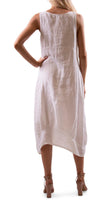 Luna Dress - Gigi Moda - Made in Italy # 100% Linen, Dress, Gigi Moda, Linen, Made in Italy, OS, Pockets, Sleeveless