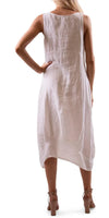 Luna Dress - Gigi Moda - Made in Italy # 100% Linen, Dress, Gigi Moda, Linen, Made in Italy, OS, Pockets, Sleeveless