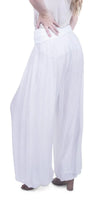 Aspen Pant - Gigi Moda - Made in Italy # 9992, Balloon Hem, balloon pants, feminine, flowy, Gigi Moda, Made in Italy, palazzo, resort, resort wear, spring, summer, woman, women clothes
