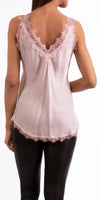 Demi Cami - Gigi Moda - Made in Italy # Blouse, Cami, DEEP V-NECK, free shipping, Gigi Moda, italian top, Made in Italy, OS, resort, resort wear, Top
