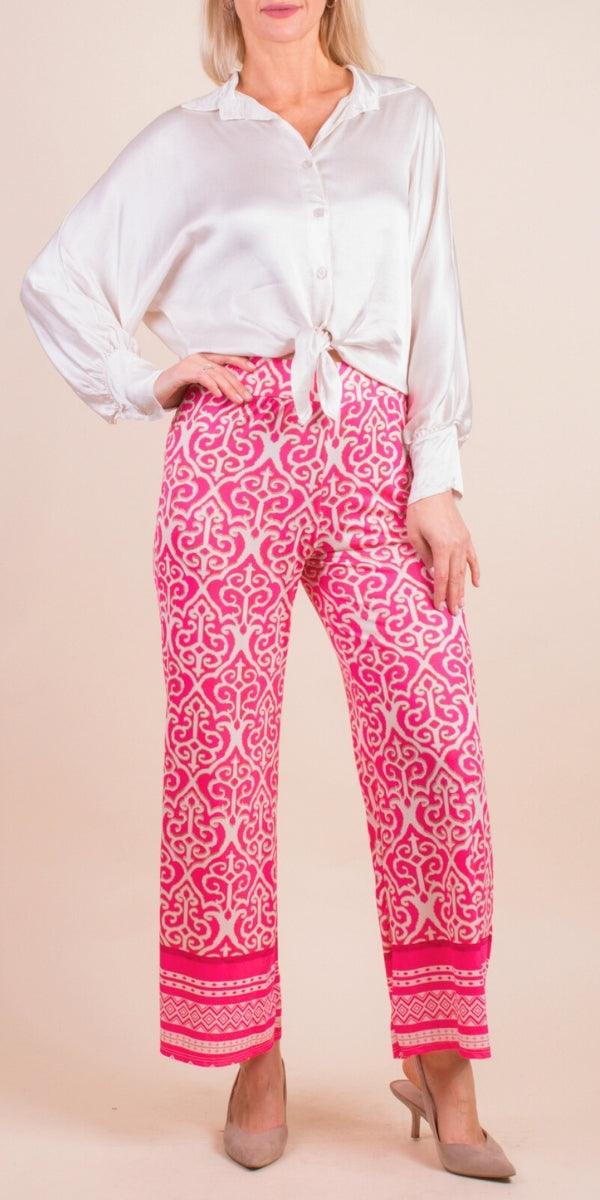 Isabel Top - Gigi Moda - Made in Italy # button down, collared, Gigi Moda, italian apparel, italian brand, Italian Clothing, italian shirt, Made in Italy, online shopping, OS, Satin, satin top, shop gigi moda, ties at front, Top