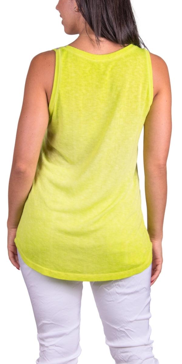 Lunia Tank - Gigi Moda - Made in Italy # beach, comfy top, flowing, Gigi Moda, italian tank, Made in Italy, one size, Top, viscose, washable, womens fashion