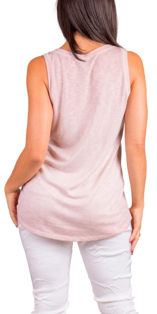 Lunia Tank - Gigi Moda - Made in Italy # beach, comfy top, flowing, Gigi Moda, italian tank, Made in Italy, one size, Top, viscose, washable, womens fashion