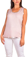 Lunia Tank - Gigi Moda - Made in Italy # beach, comfy top, flowing, Gigi Moda, italian tank, Made in Italy, one size, Top, viscose, washable, womens fashion