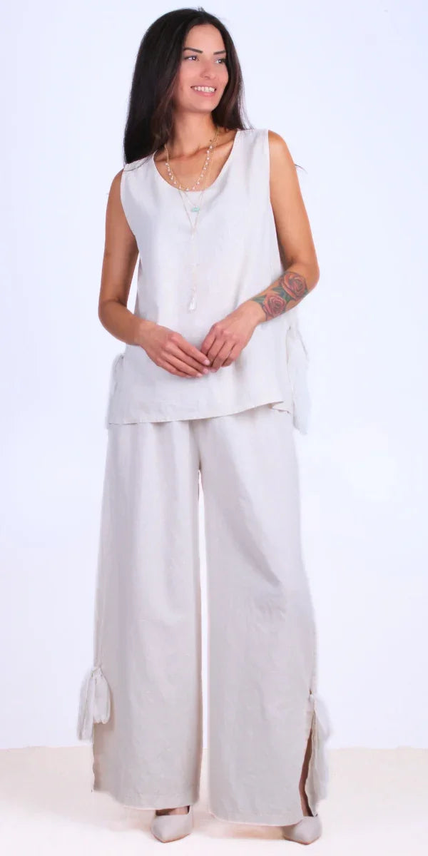 Fiocco Linen Pant