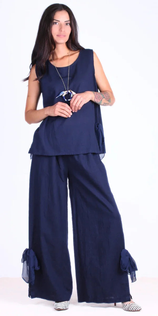 Fiocco Linen Pant