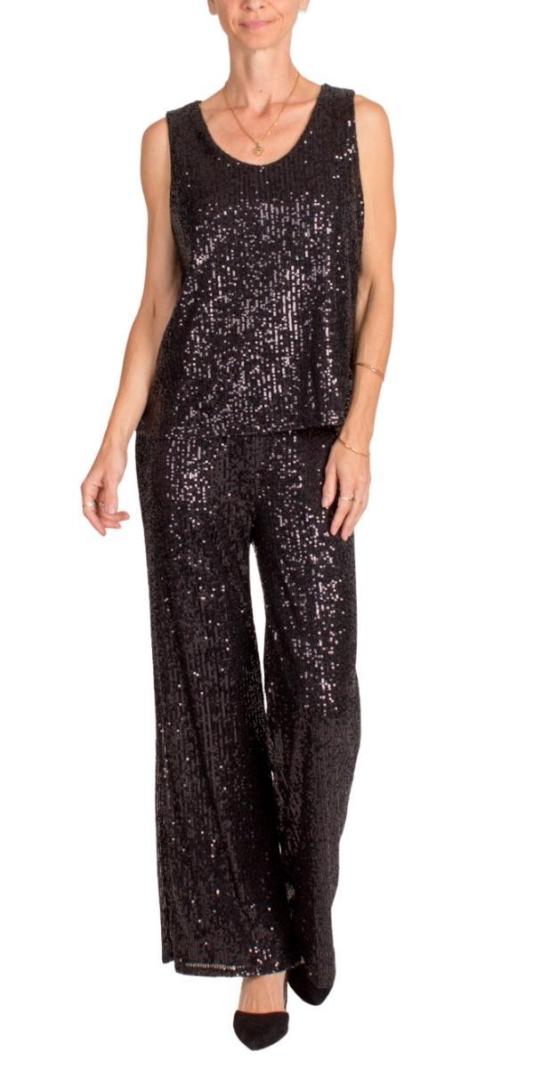 Festa Sequin Pant - Gigi Moda - Made in Italy # gigi moda, holiday, Made in Italy, Pants, sequin, sequined pants, sparkle